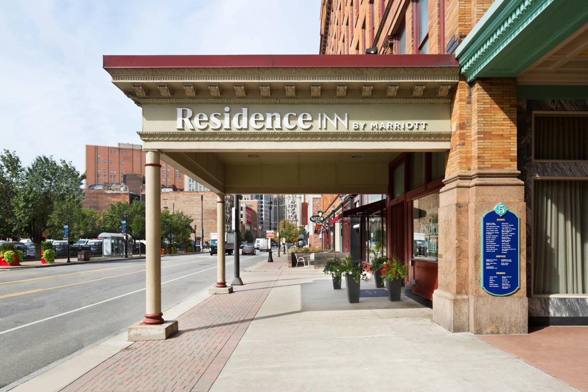 Residence Inn By Marriott Cleveland Downtown Exterior foto